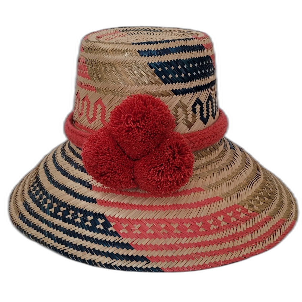 NWT Wuitusu Amy Handmade Wayuu Straw Hat | Summer Hat | Sun Hat‎ | Boho Hat